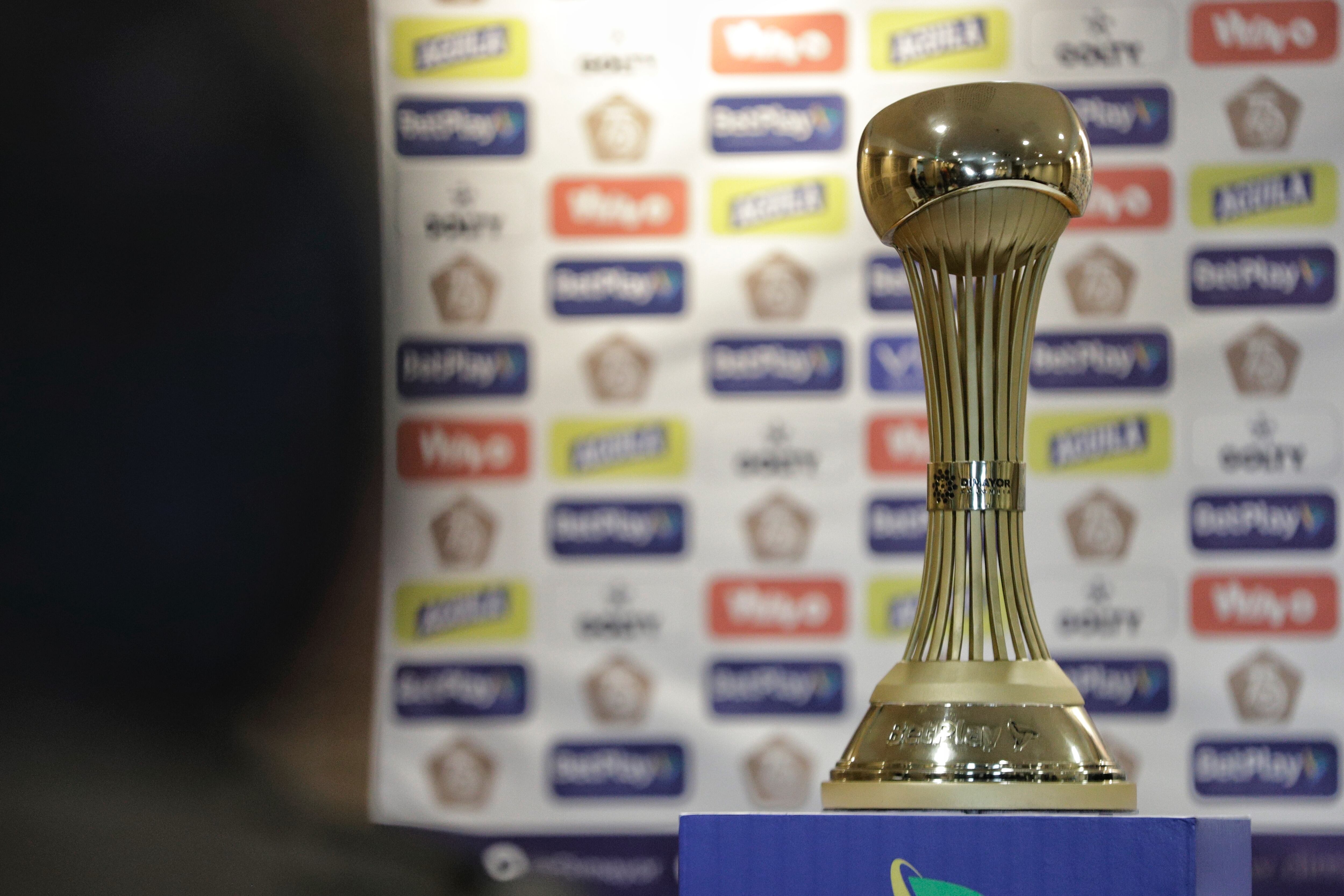 Trofeo de la Liga de Colombia. (Colprensa - Camila Diaz)