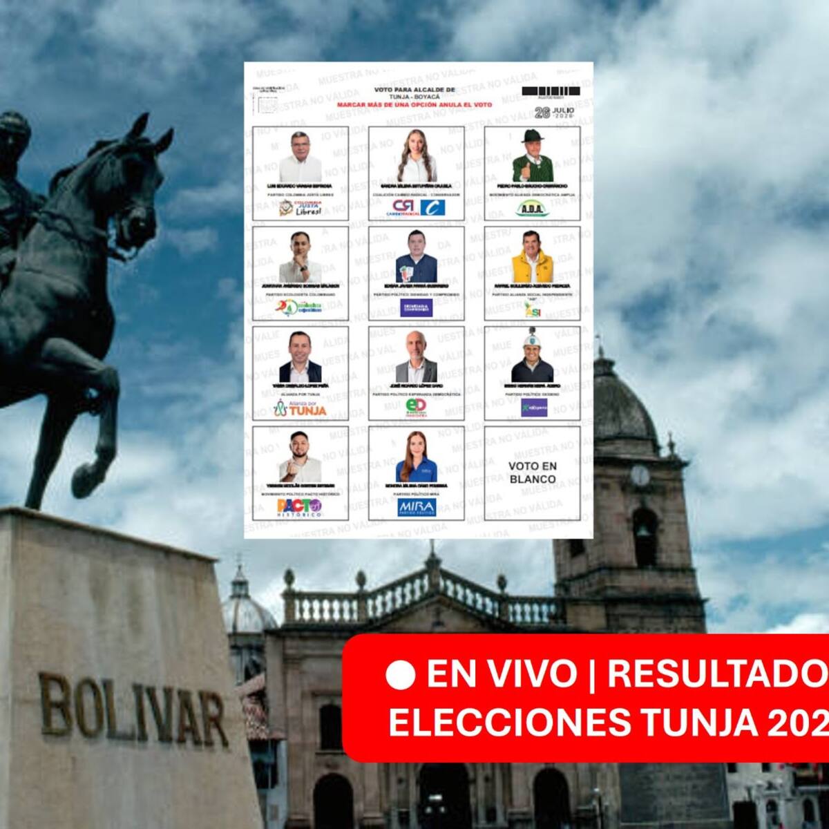 EN VIVO | Resultados Elecciones atípicas Tunja 2026: Conteo de votos Registraduría y último boletín