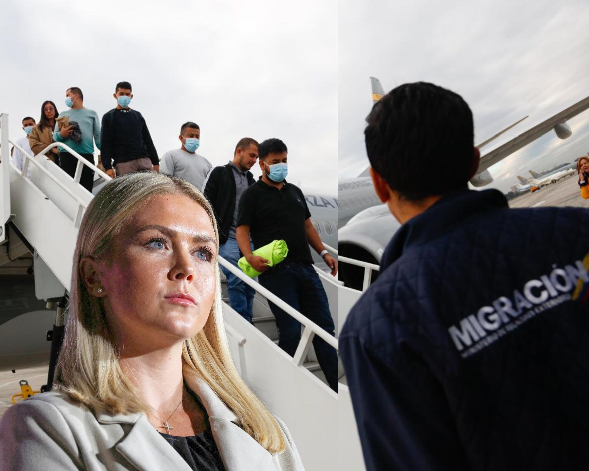 La portavoz de la Casa Blanca, Karoline Leavitt, reiteró los llamados a aceptar los vuelos de deportación y aseguró que toda persona que entre ilegalmente a Estados Unidos será deportada porque es un criminal.
(Foto: Caracol Radio / Getty)