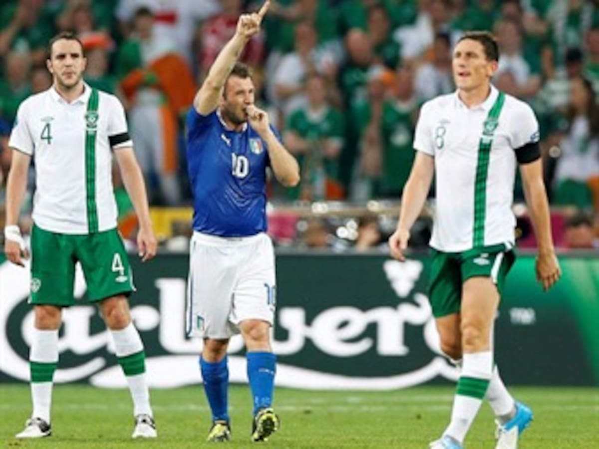 Italia, por fin ganó y clasificó a cuartos de final