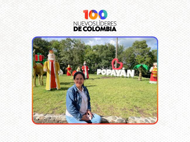 Amalfi Anacona, empoderando mujeres indígenas del Cauca. |Foto: cortesía - Amalfi Anacona