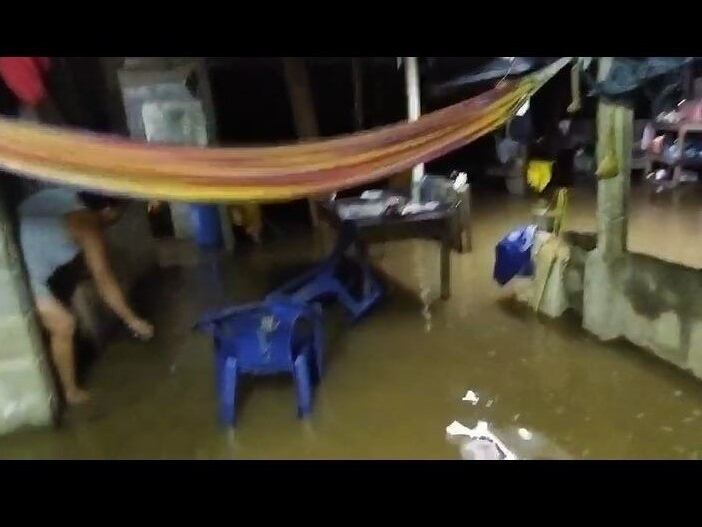 Inundaciones en Chigorodó- Pantallazo video cortesía