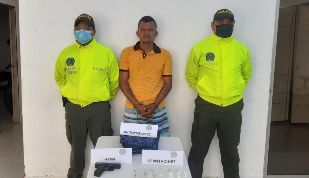 Este sujeto tiene 10 anotaciones judiciales y ha sido capturado en varias oportunidades por la Policía Nacional