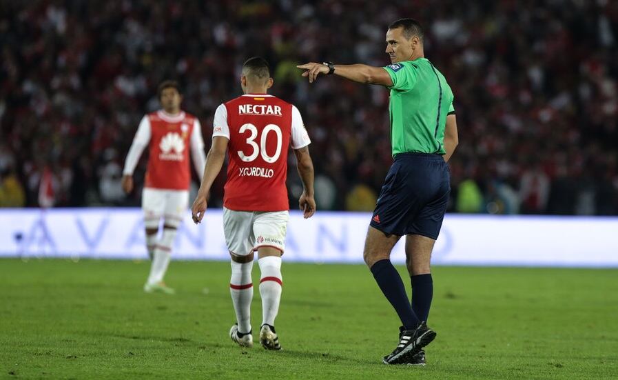 Wilmar Roldán en la final entre Santa Fe y Tolima en 2016 / Colprensa