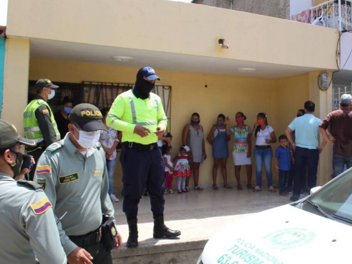 En Santa Marta sorprenden a 70 personas participando de un culto cristiano