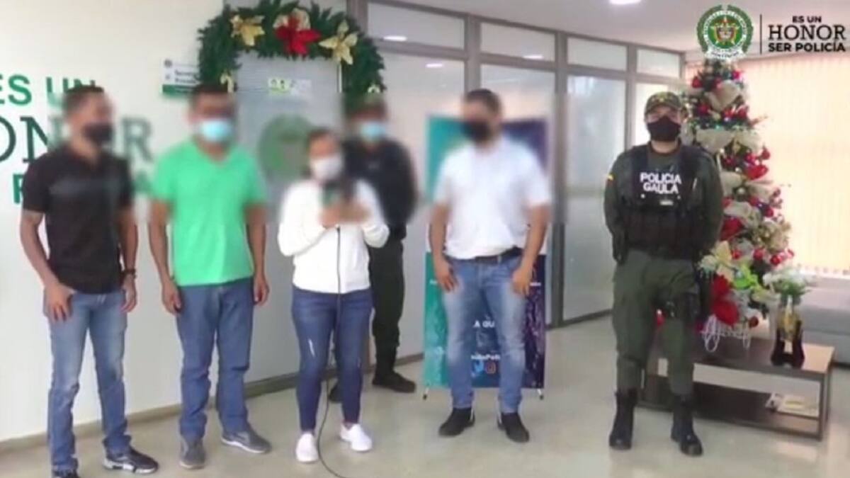 El Gaula liberó a dos ingenieros que habian sido secuestrados en el Puerto