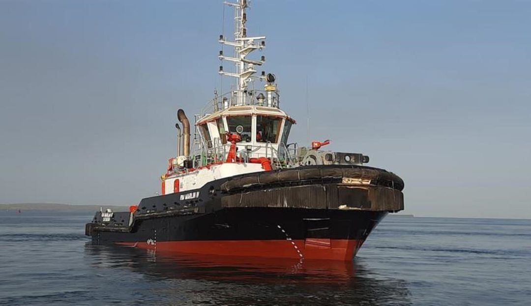 Las matrículas fueron entregadas al remolcador Marlin IV y al buque Isla Colorada