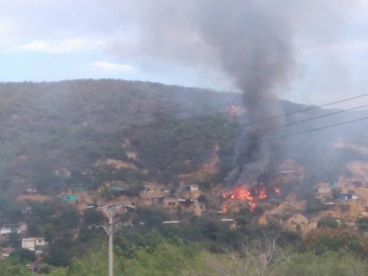Dos heridos deja explosión de polvorera ilegal en el Área Metropolitana de Cúcuta