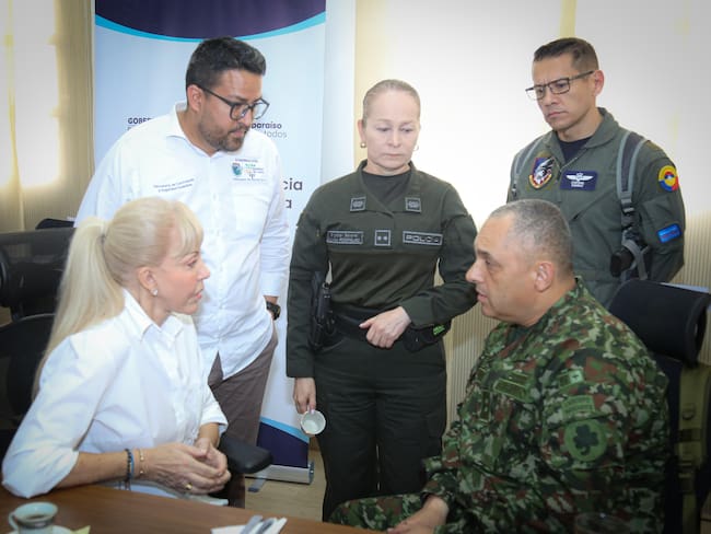 Consejo de seguridad en Tuluá / foto: Gobernación del Valle