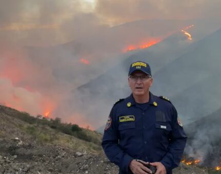 Sector de Cerro Gordo en Dapa, zona rural del municipio de Yumbo / Foto: Bomberos Yumbo