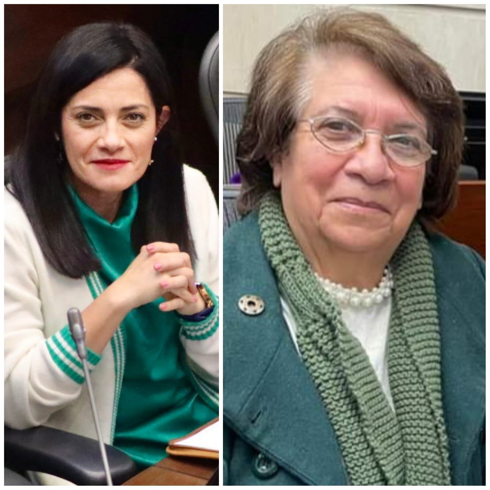 Las senadoras de Boyacá, Carolina Espitia y Aida Avella