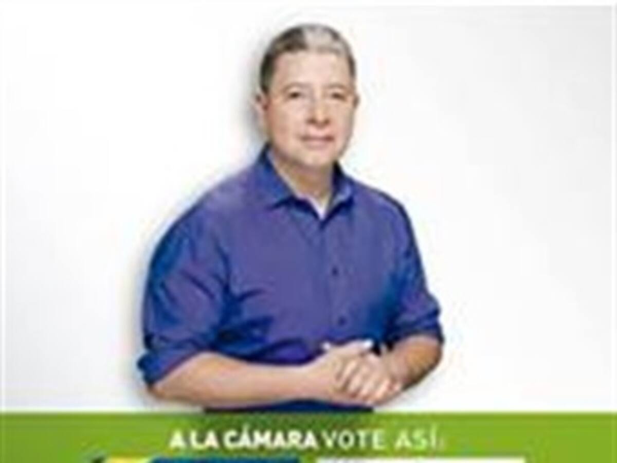 Nicolás Albeiro Echeverri, número 110 a la Cámara. Partido Conservador
