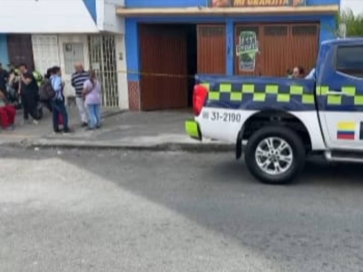Atraco en una tienda de Bucaramanga dejó a dos personas heridas