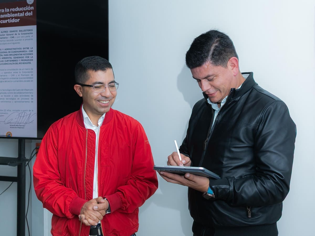 Acuerdo entre la CAR y Villapinzón para reducir contaminación del Río Bogotá por producción de cuero