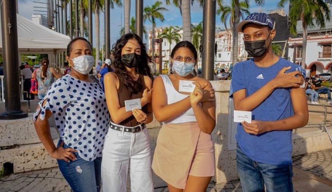 La mayoría fueron jóvenes entre 15 a 24 años que respondieron positivamente a la convocatoria