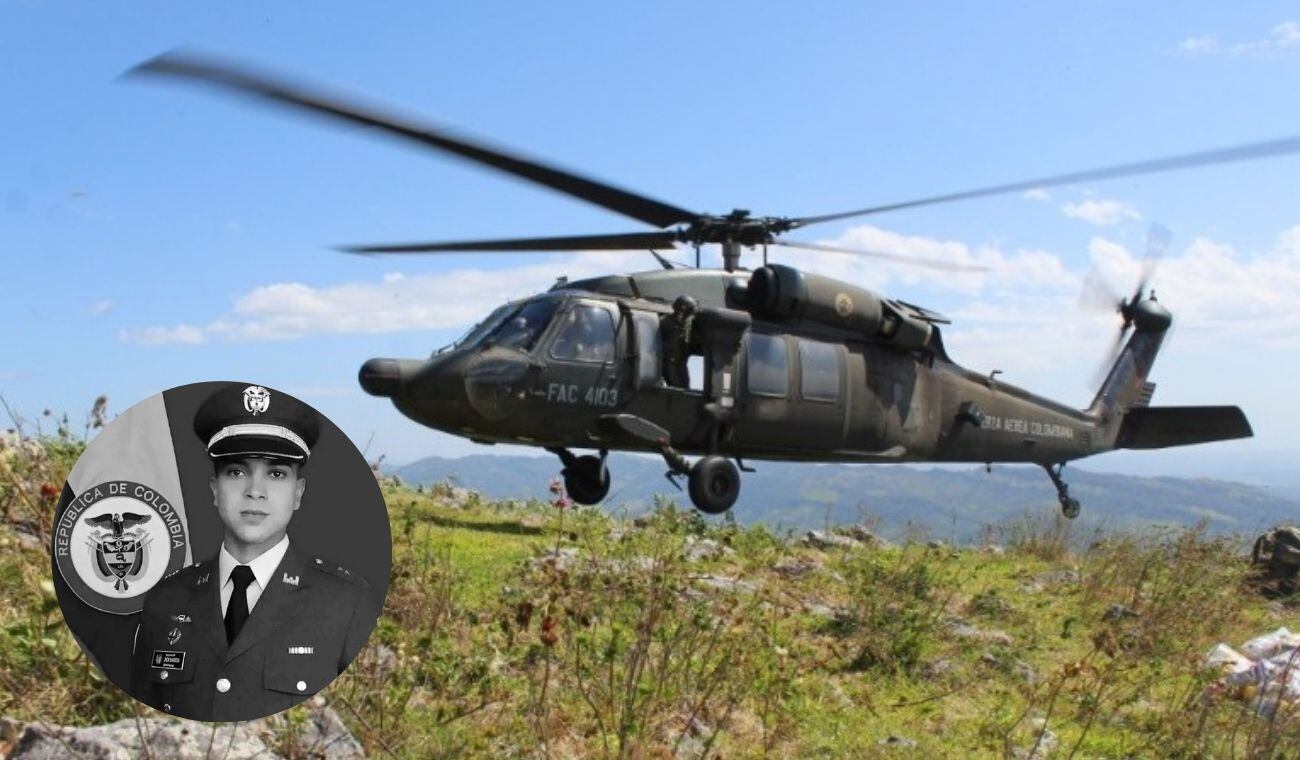 Militar santandereano se accidentó en un helicóptero del Ejército en Chocó.