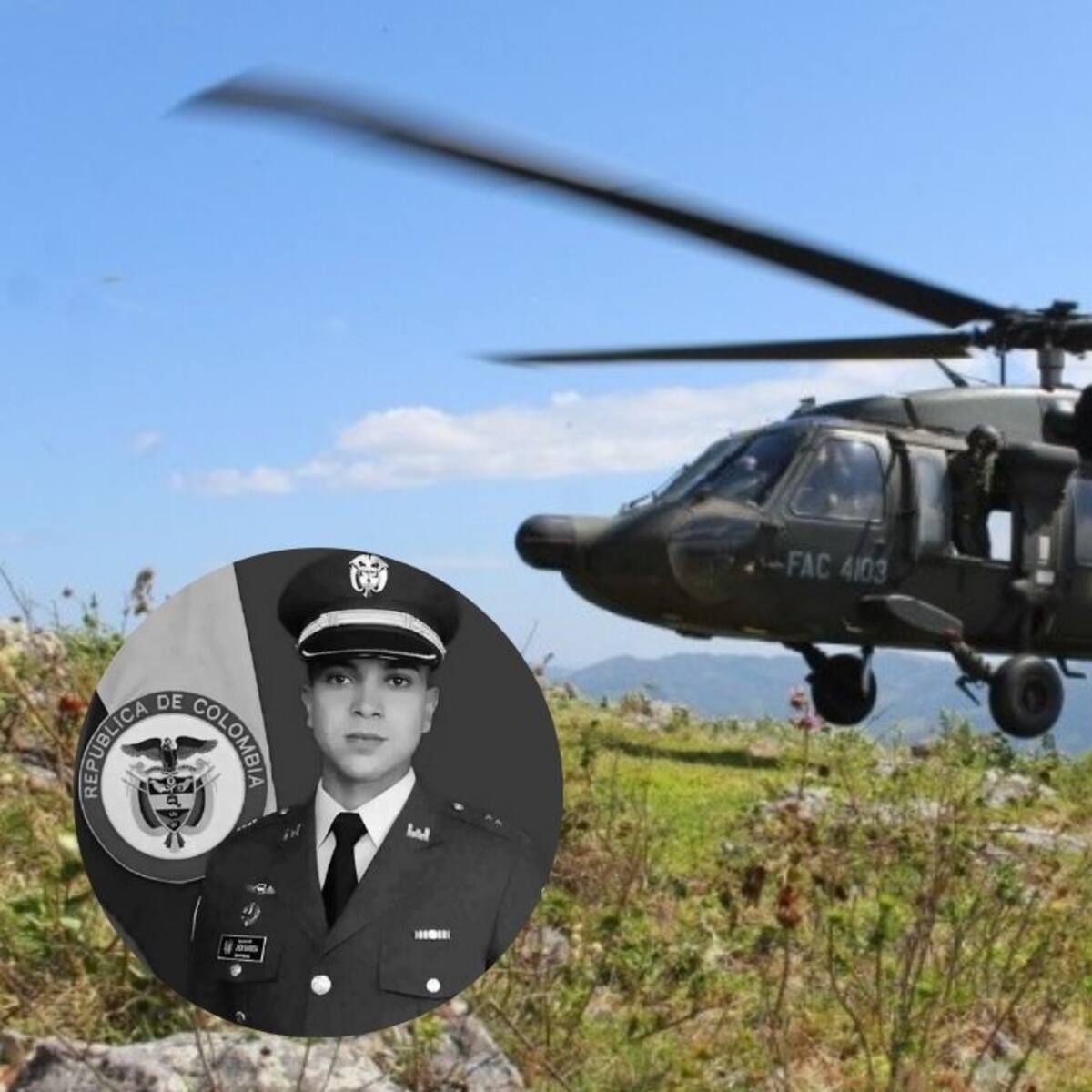 Era santandereano uno de los 4 oficiales muertos en accidente aéreo en Chocó