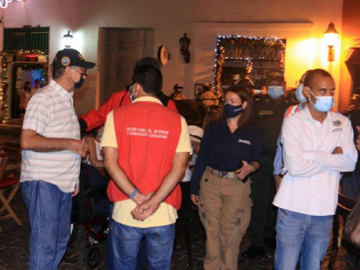Se mantiene toque de queda “nocturno” en Cartagena
