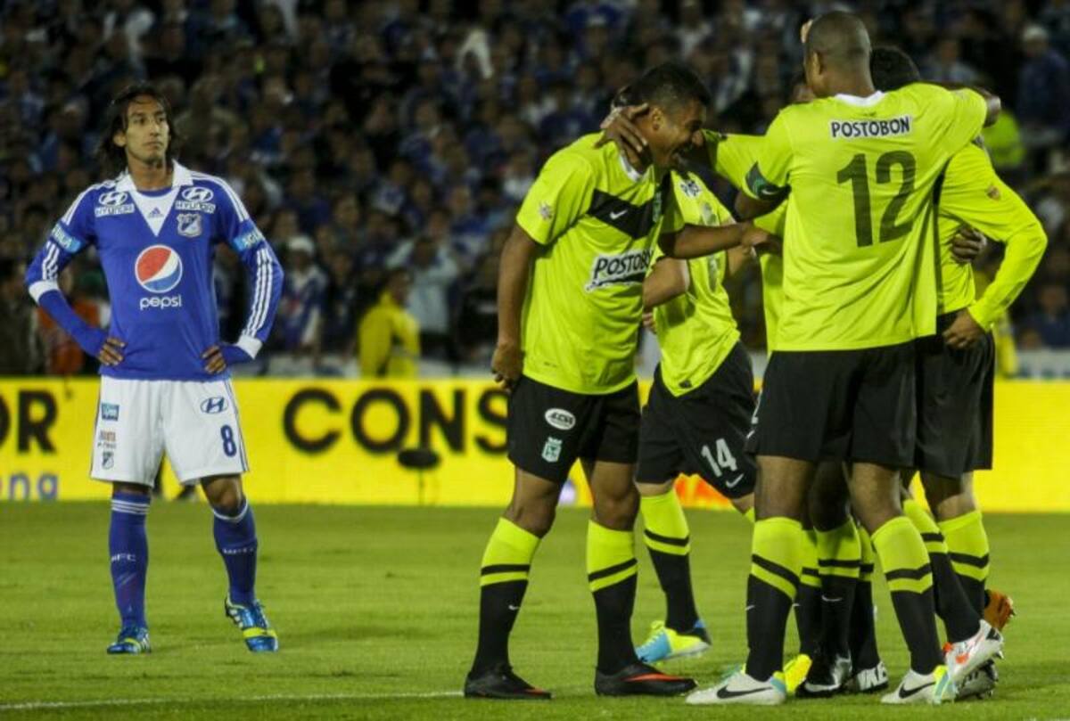 Los goles verdolagas los marcaron Francisco Nájera y Juan David Valencia.