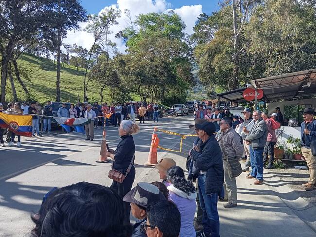 Protestas Hidroeléctrica El Guavio.