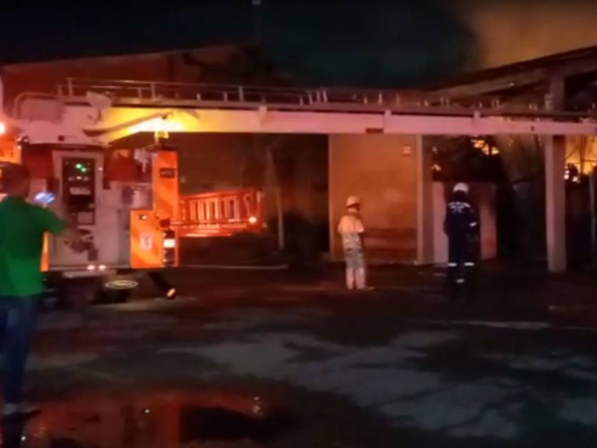 Nuevamente se incendian bodegas en La Nubia en Candelaria