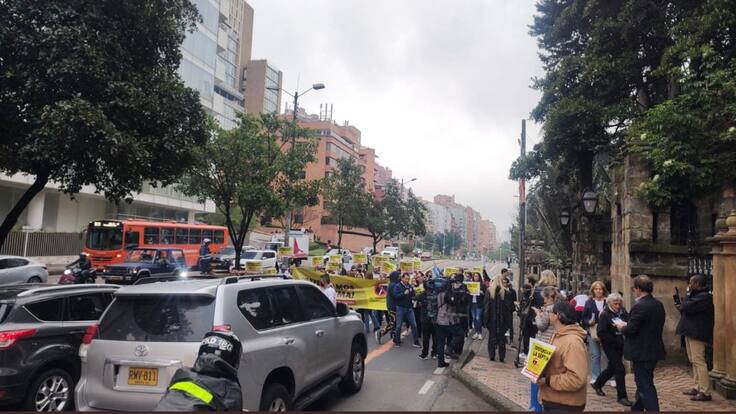 Bloqueos HOY en Bogotá: protestas en la carrera Séptima y caos en movilidad