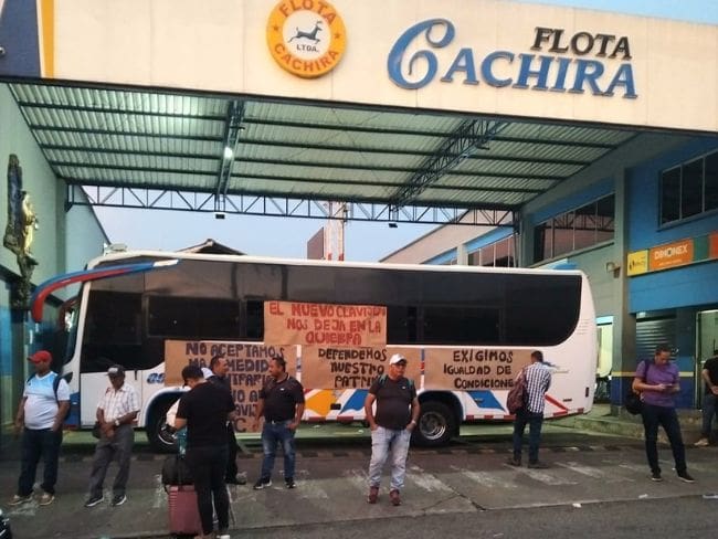 Conductor Flota Cáchira, Bucaramanga, Santander