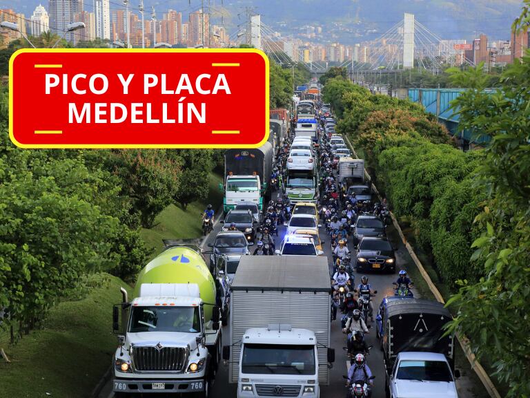 Pico y Placa en Medellín diciembre 2024: funcionamiento de la medida del 17 al 20/ Getty Images