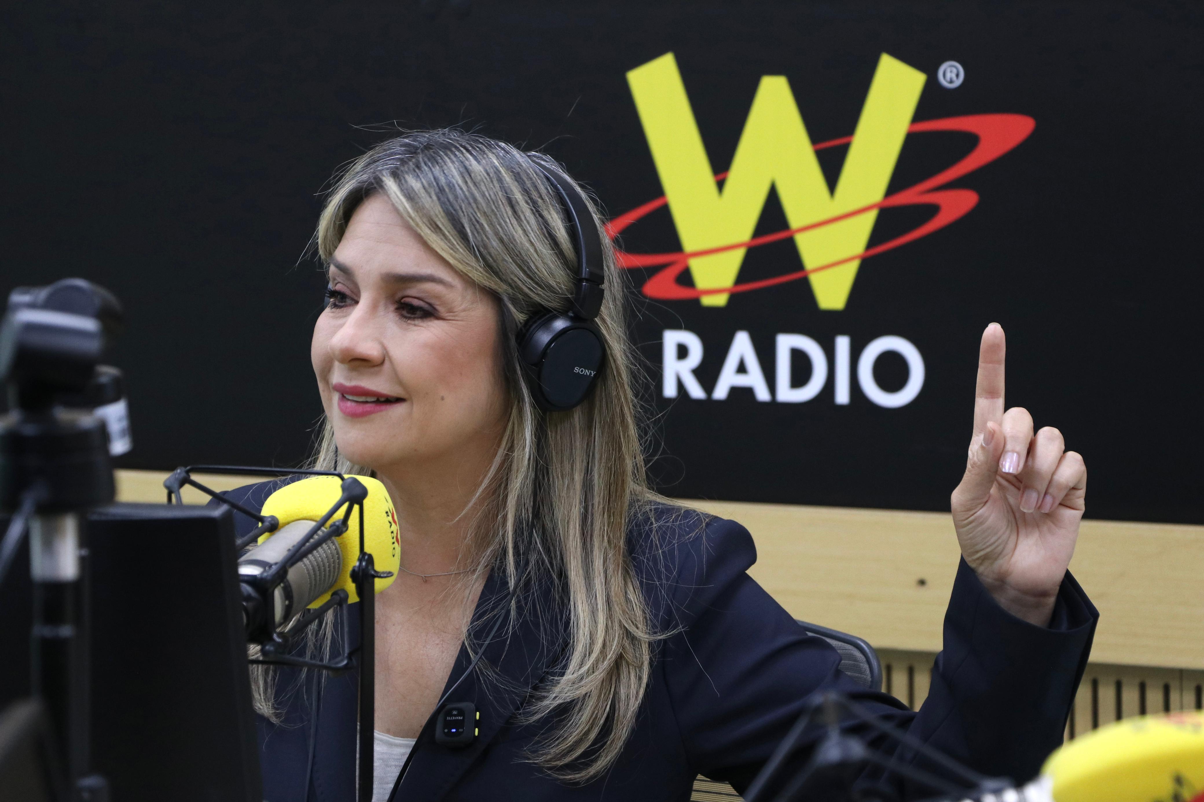 Vicky Dávila. Foto: W Radio