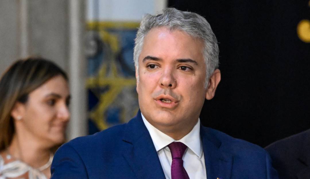 El presidente Iván Duque en su gira en Lisboa. Foto: Getty