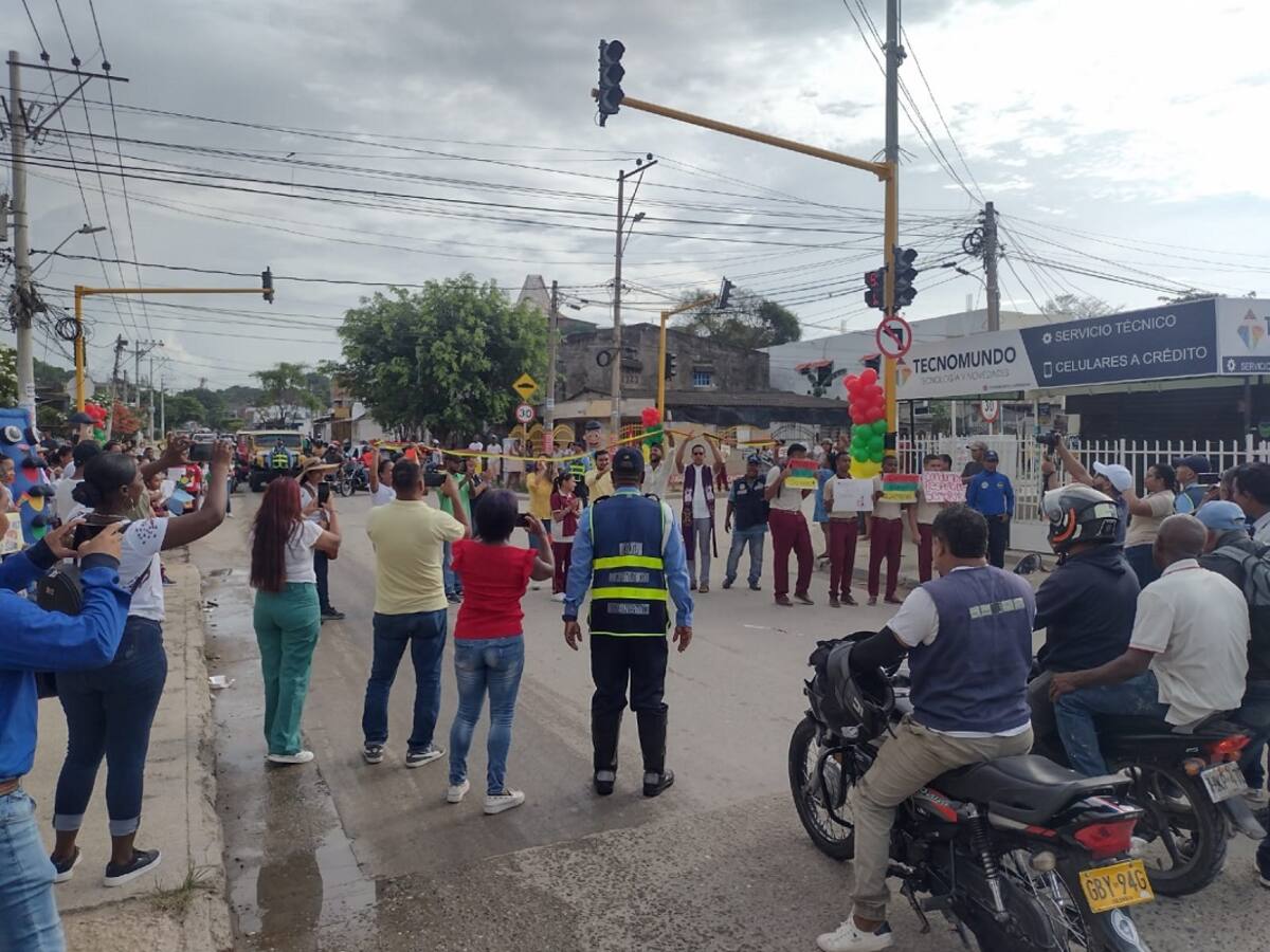 Inició fase pedagógica por nuevo semáforo en el barrio La María