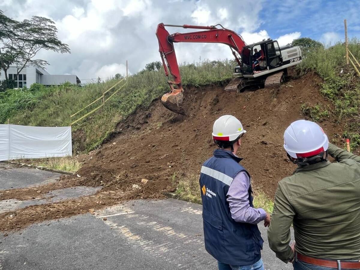 Empezó la construcción de la conexión vial Álamos - Pinares en Pereira
