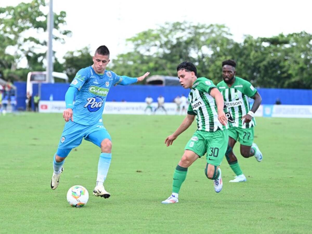 🔴EN VIVO Nacional Vs. Jaguares: Siga el minuto a minuto en cuartos de final Copa Colombia