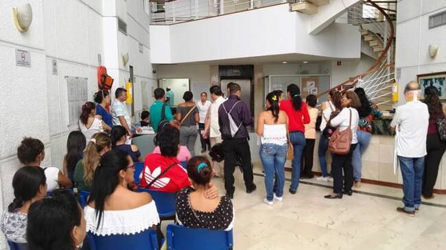 Pacientes en clínica Esimed La Salle de Cúcuta