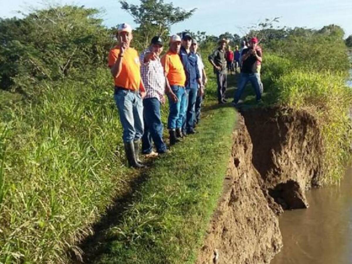 Alerta por debilidad del muro de contención del rio Cauca en la Mojana sucreña