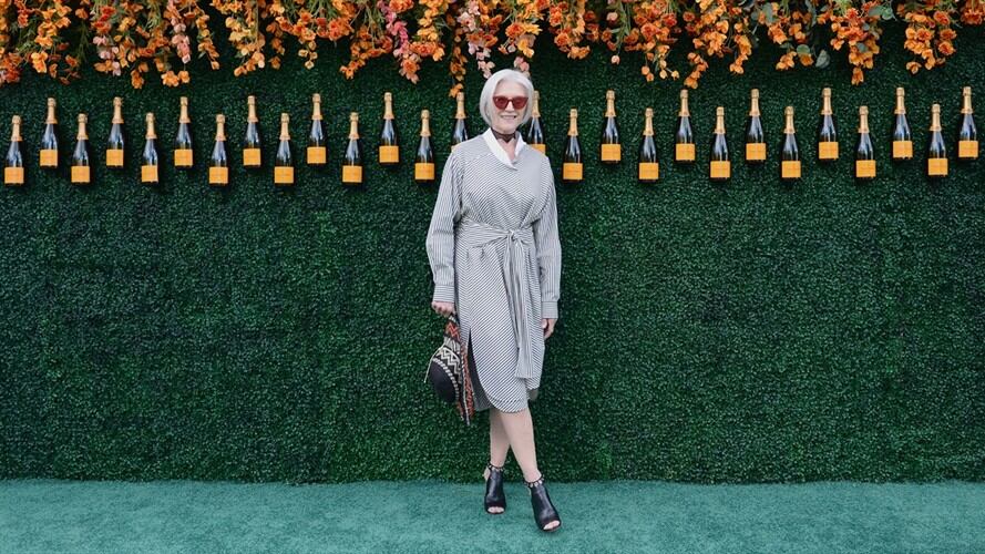 Maye Musk, la mujer de 69 años que triunfa en las pasarelas internacionales. Foto: Getty Images