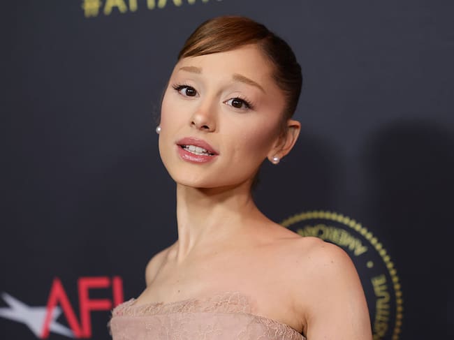 LOS ANGELES, CALIFORNIA - JANUARY 09: Ariana Grande attends the AFI Awards Luncheon at the Four Seasons Hotel Los Angeles at Beverly Hills on January 09, 2026 in Los Angeles, California. (Photo by Emma McIntyre/WireImage)