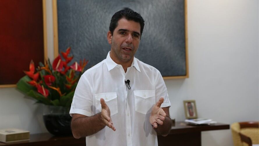 Alejandro Char, alcalde de Barranquilla. Foto: ALCALDÍA DE BARRANQUILLA