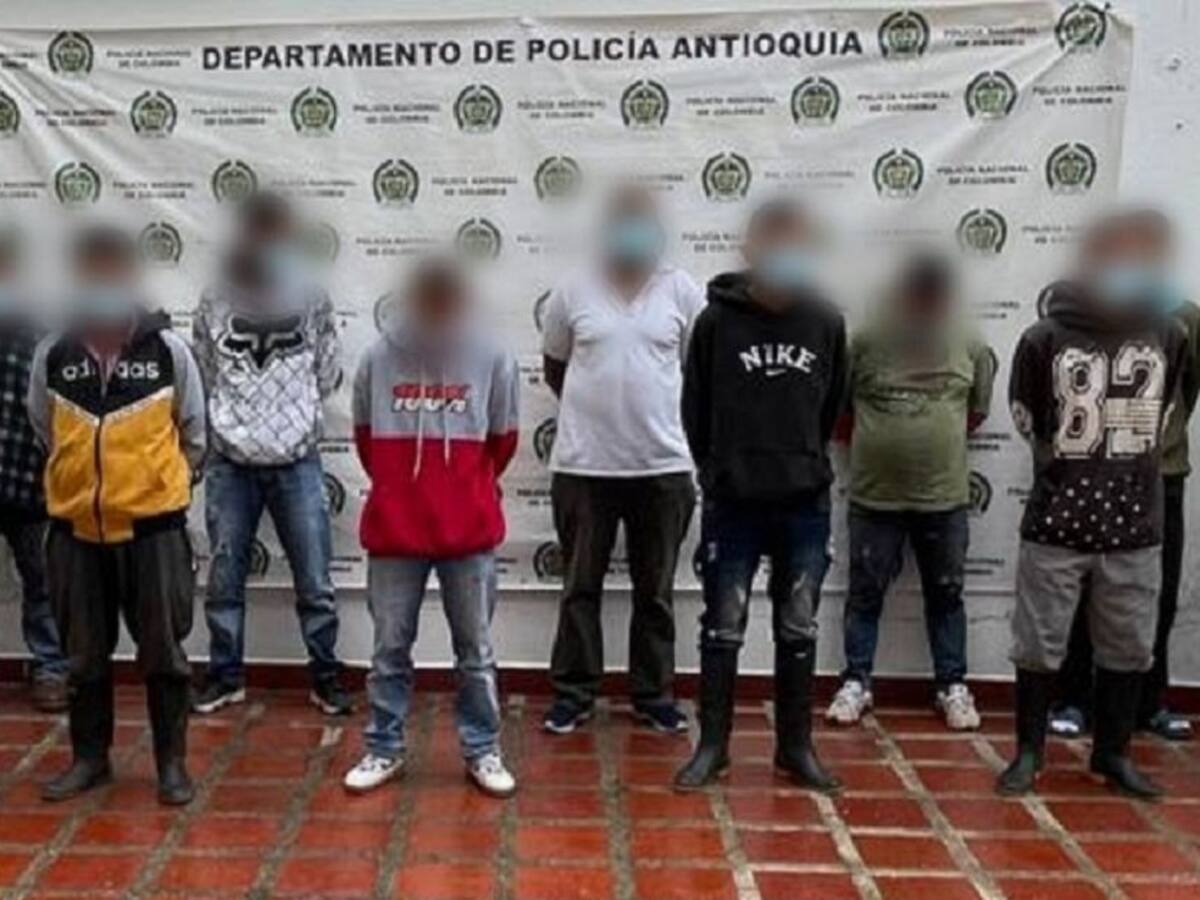 Ofensiva contra el Clan del Golfo dejó 14 personas capturadas en Antioquia