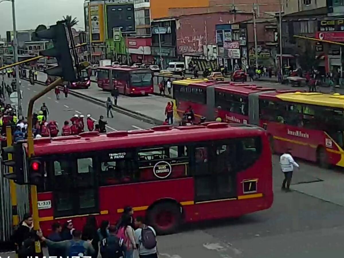 EN VIVO | Movilidad HOY 27 de julio en Bogotá: Protestas, Transmilenio y estado de las vías