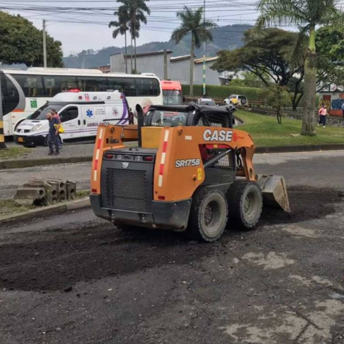 Así avanzan las obras en la vía Japón -Frailes en Dosquebradas