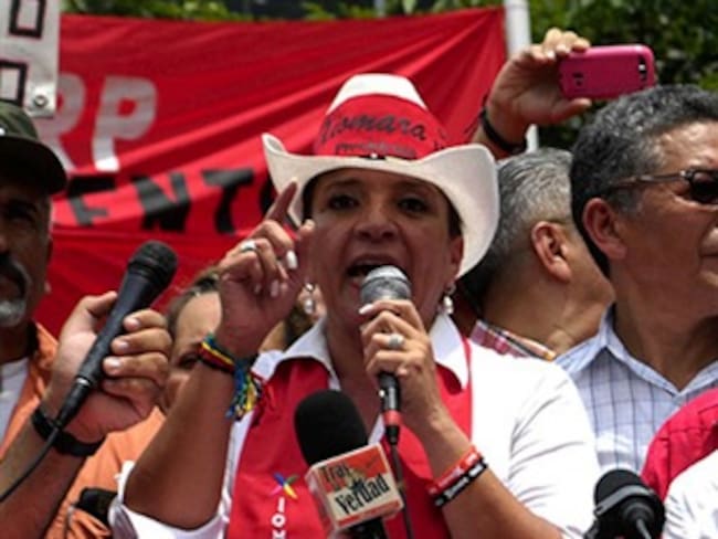 Xiomara Castro no acata resultados de elecciones en Honduras