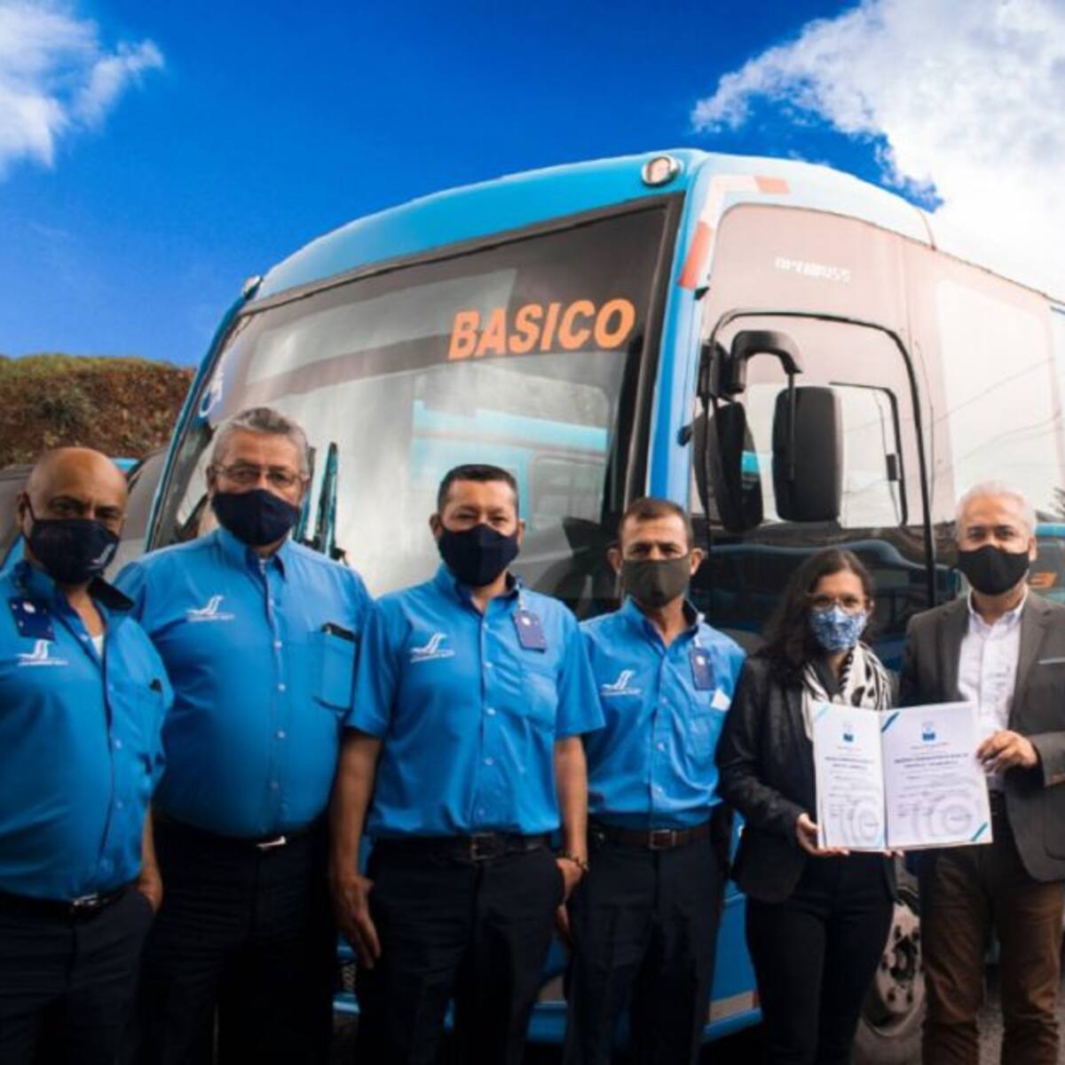 Socobuses certificada por el ICONTEC por cumplir normas de bioseguridad