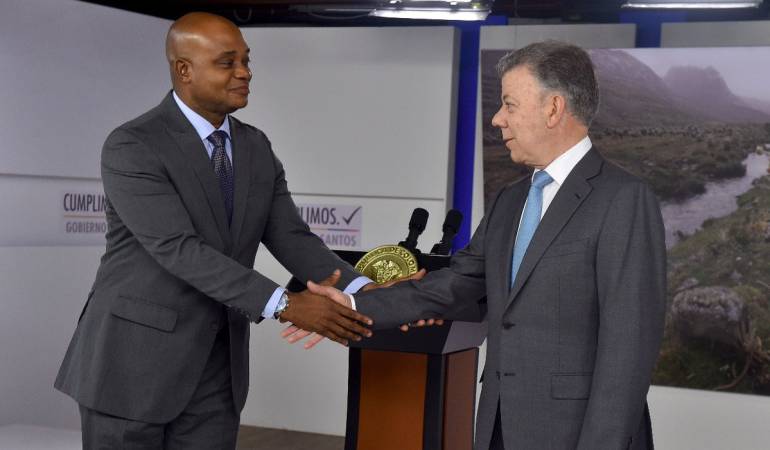 Luis Gilberto Murillo / Juan Manuel Santos.