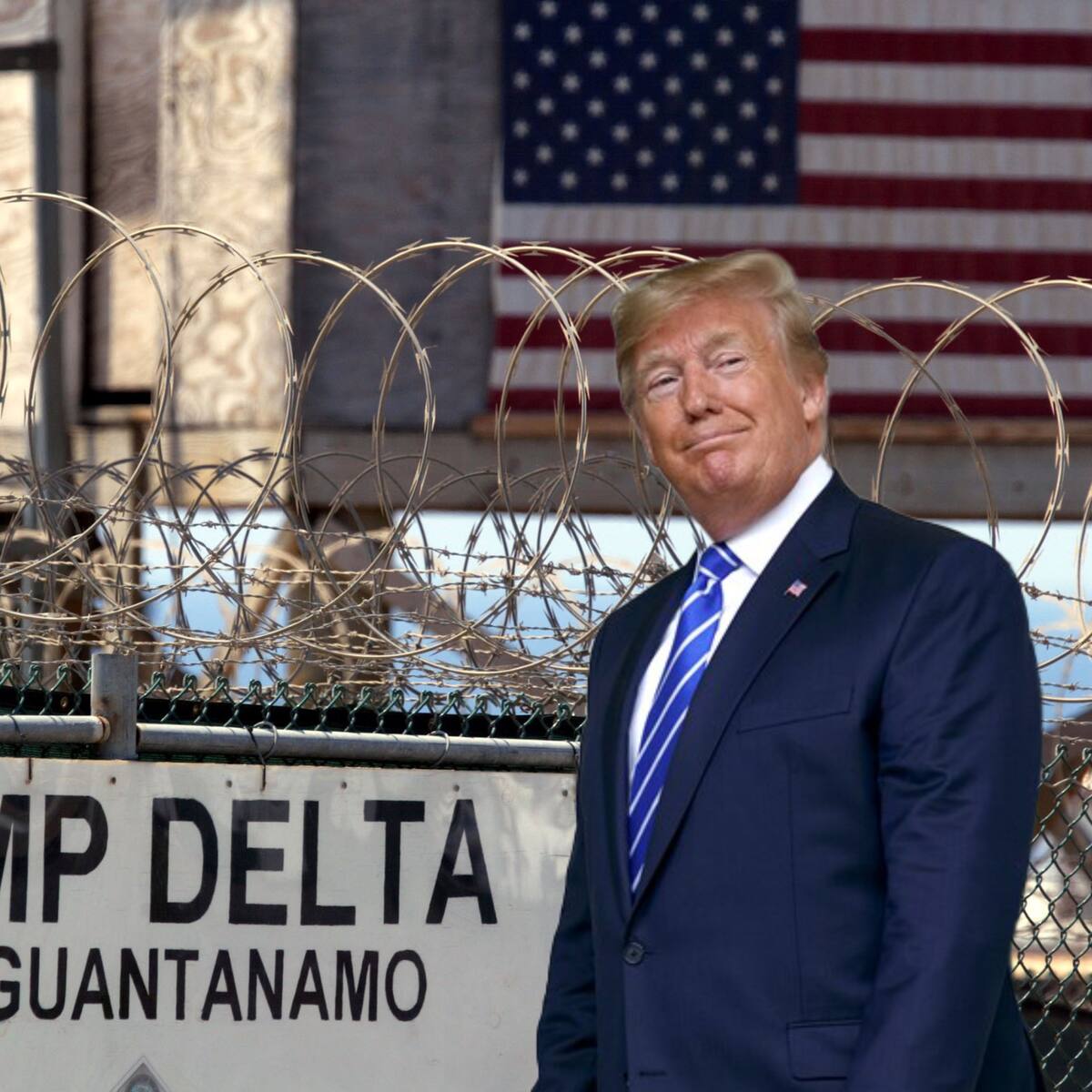 Trump: usaremos Guantánamo para detener a migrantes criminales