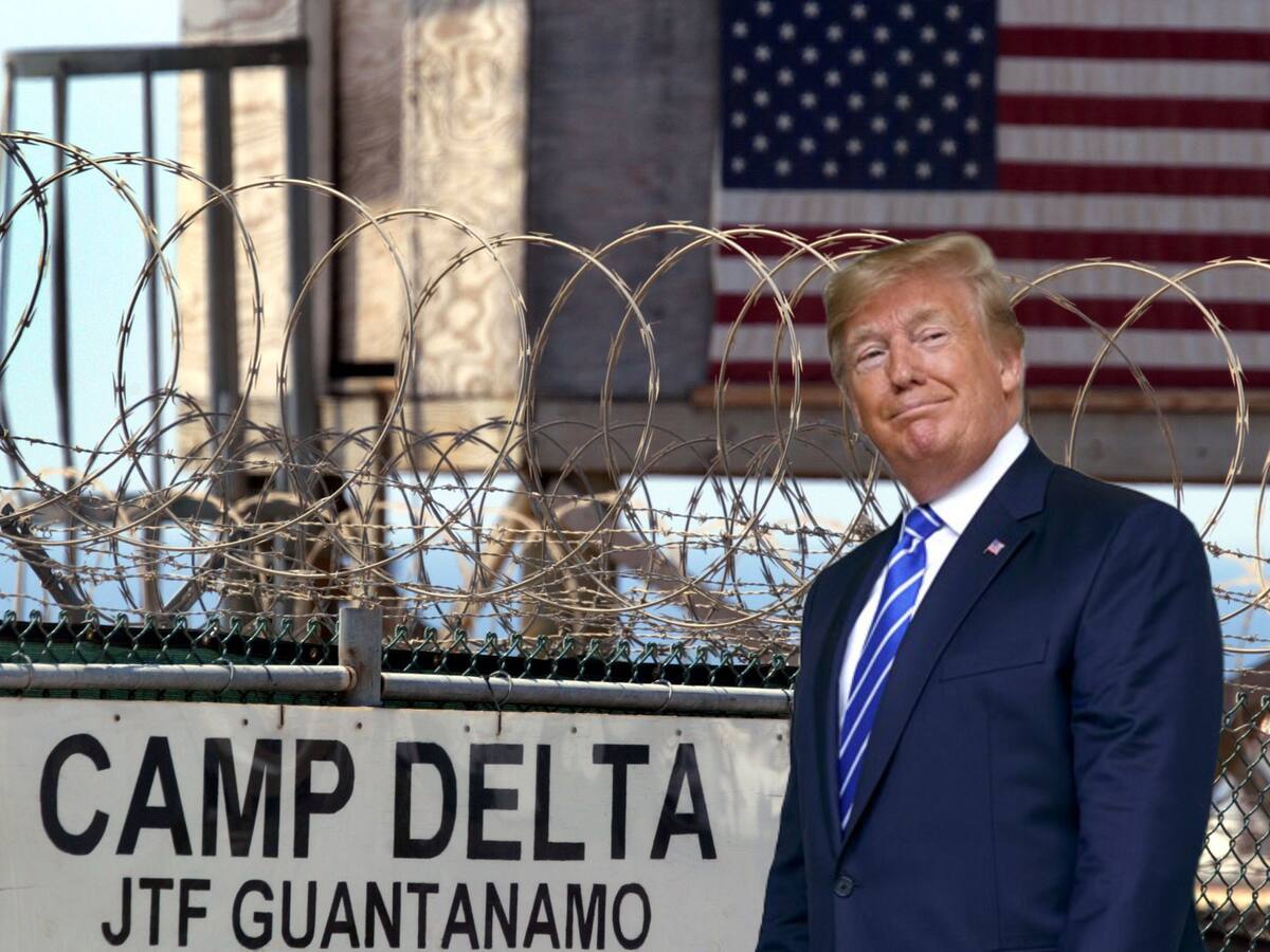 Trump: usaremos Guantánamo para detener a migrantes criminales