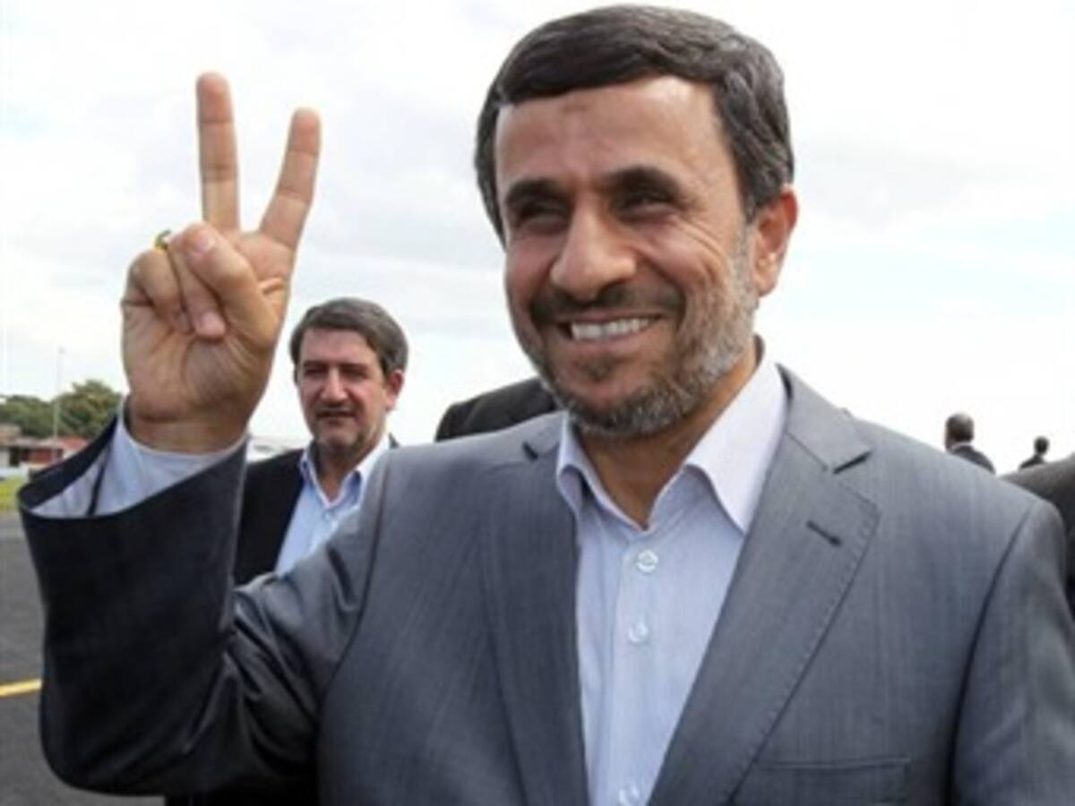 Ahmadinejad llega hoy a Cuba