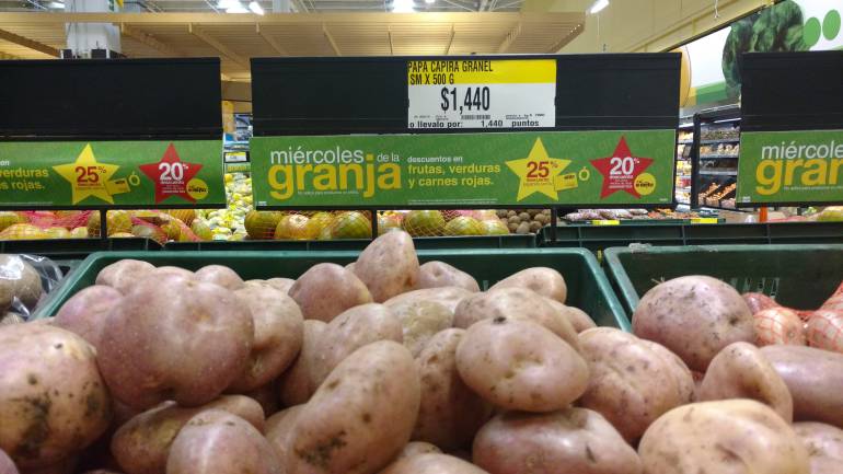 Productos comercializados en almacenes Éxito en Colombia. 