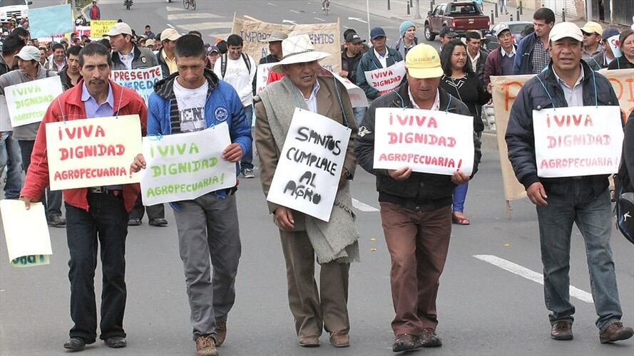Cumbre agraria. Foto: Colprensa
