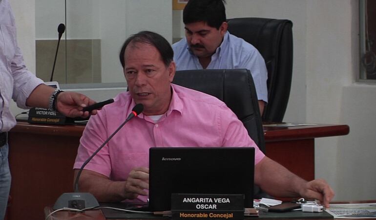 Oscar Angarita Vega concejal de Cúcuta
